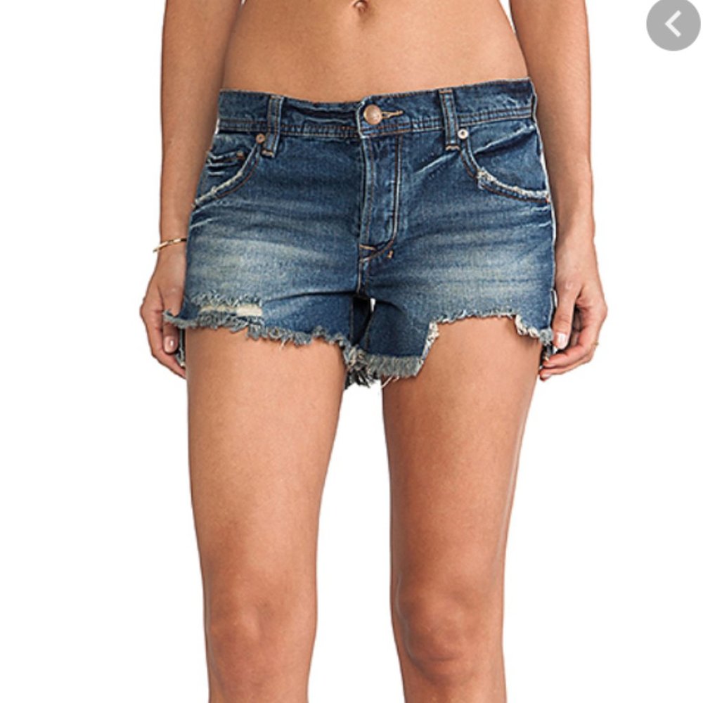 Free People Denim Cutoff Shorts